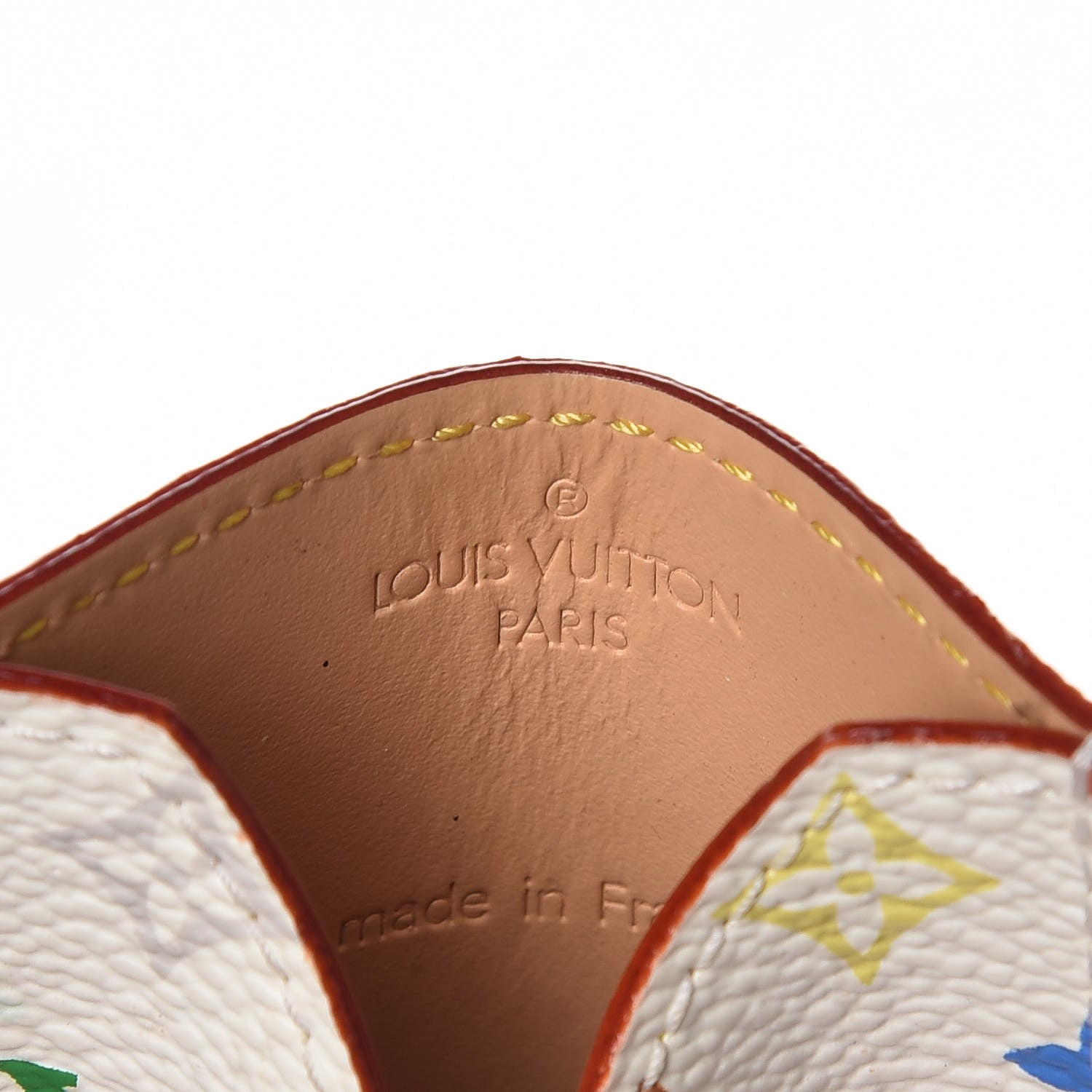 Louis Vuitton Monogram Multicolor Mirror and Case Pouch White 7 of 9