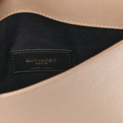 Saint Laurent Grain De Poudre Uptown Baby Pouch Beige 4 of 4
