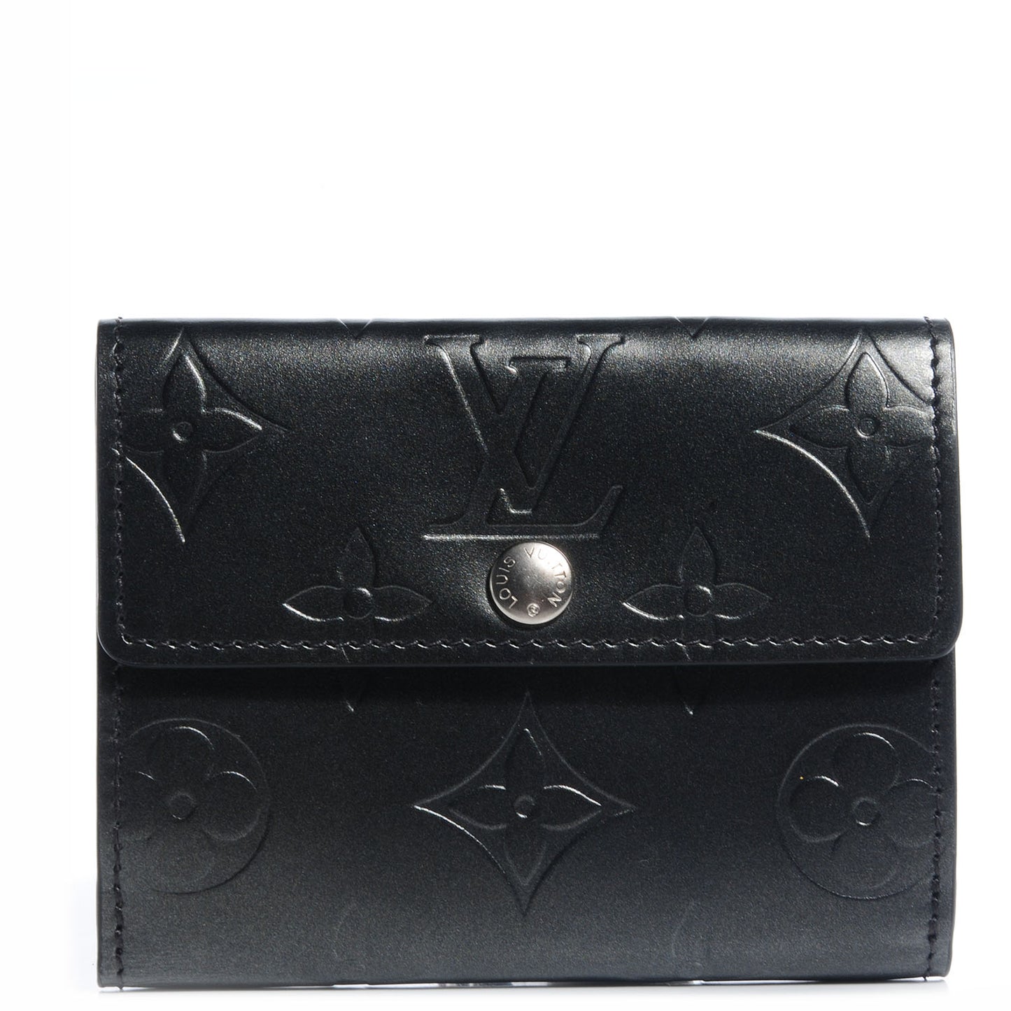 Mat Monogram Ludlow Wallet Black
