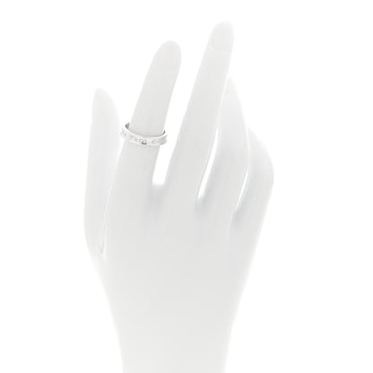 Tiffany Sterling Silver Narrow 1837 Band Ring 49 5 2 of 4