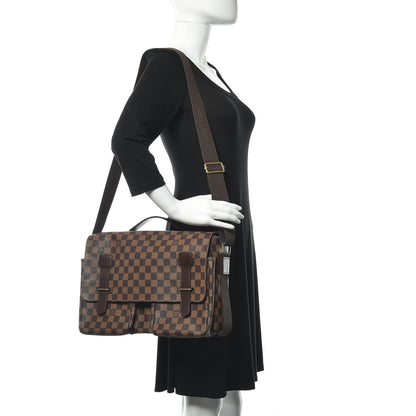 Louis Vuitton Damier Ebene Broadway Messenger Bag 2 of 9
