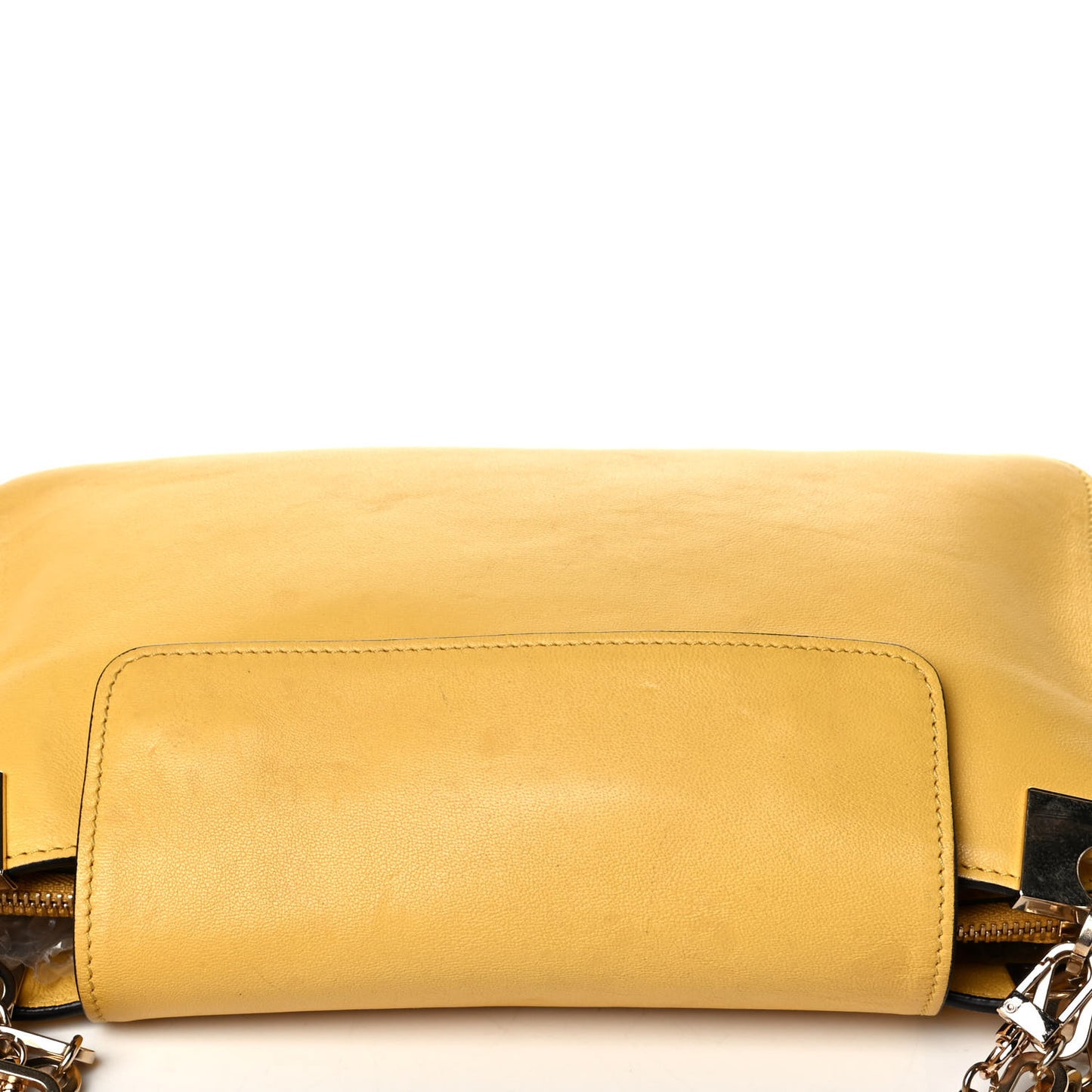 Calfskin Chain Bag Citrus Grove