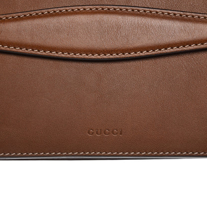 Gucci Calfskin Animalier Clutch Brown 7 of 8