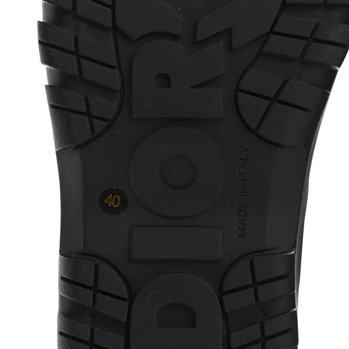 Rubber Oblique Garden Rain Boots 39 Black