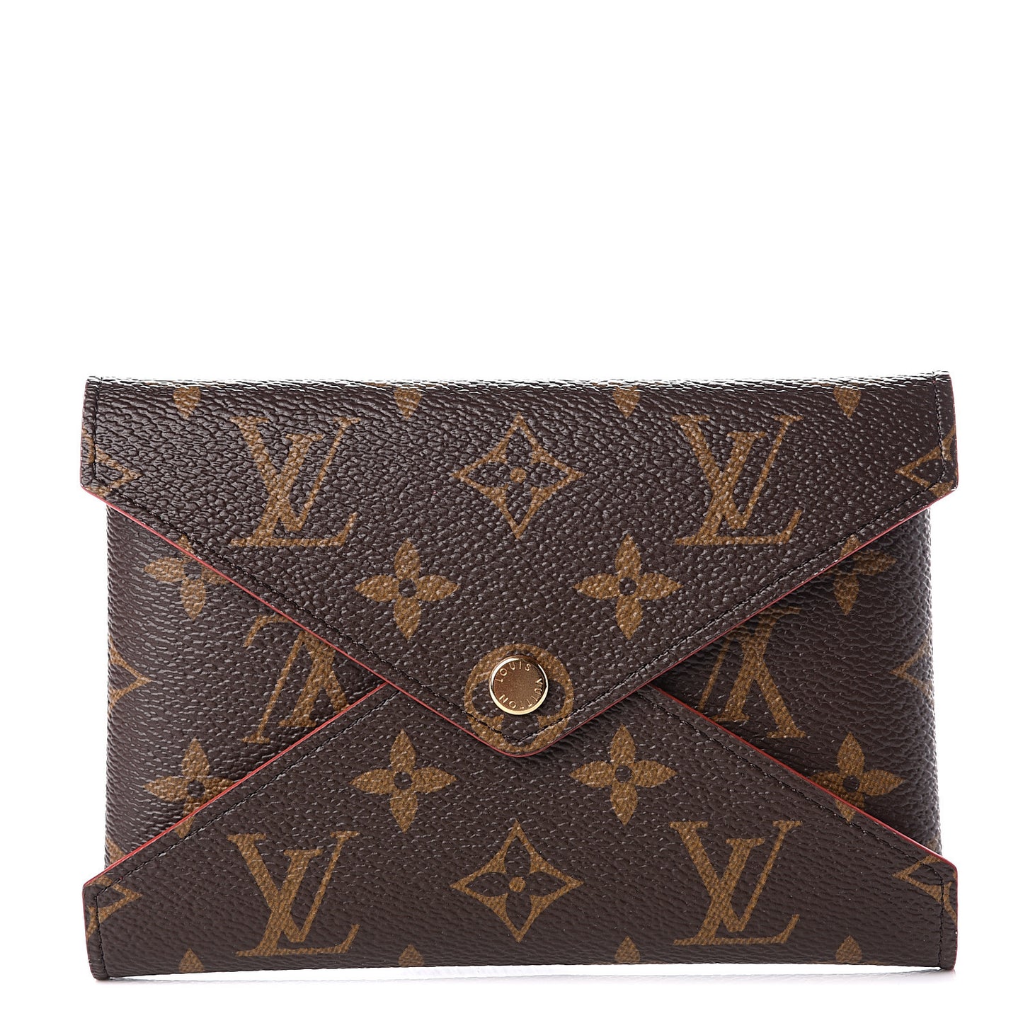 Monogram Medium Kirigami Pochette Insert Coquelicot