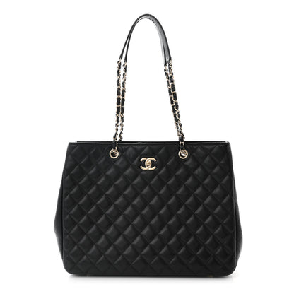 Chanel Caviar Quilted Large Shopping Tote Black 1 of 11