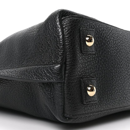 Mulberry Classic Grained Calfskin Small Alice Satchel Black 8 of 9