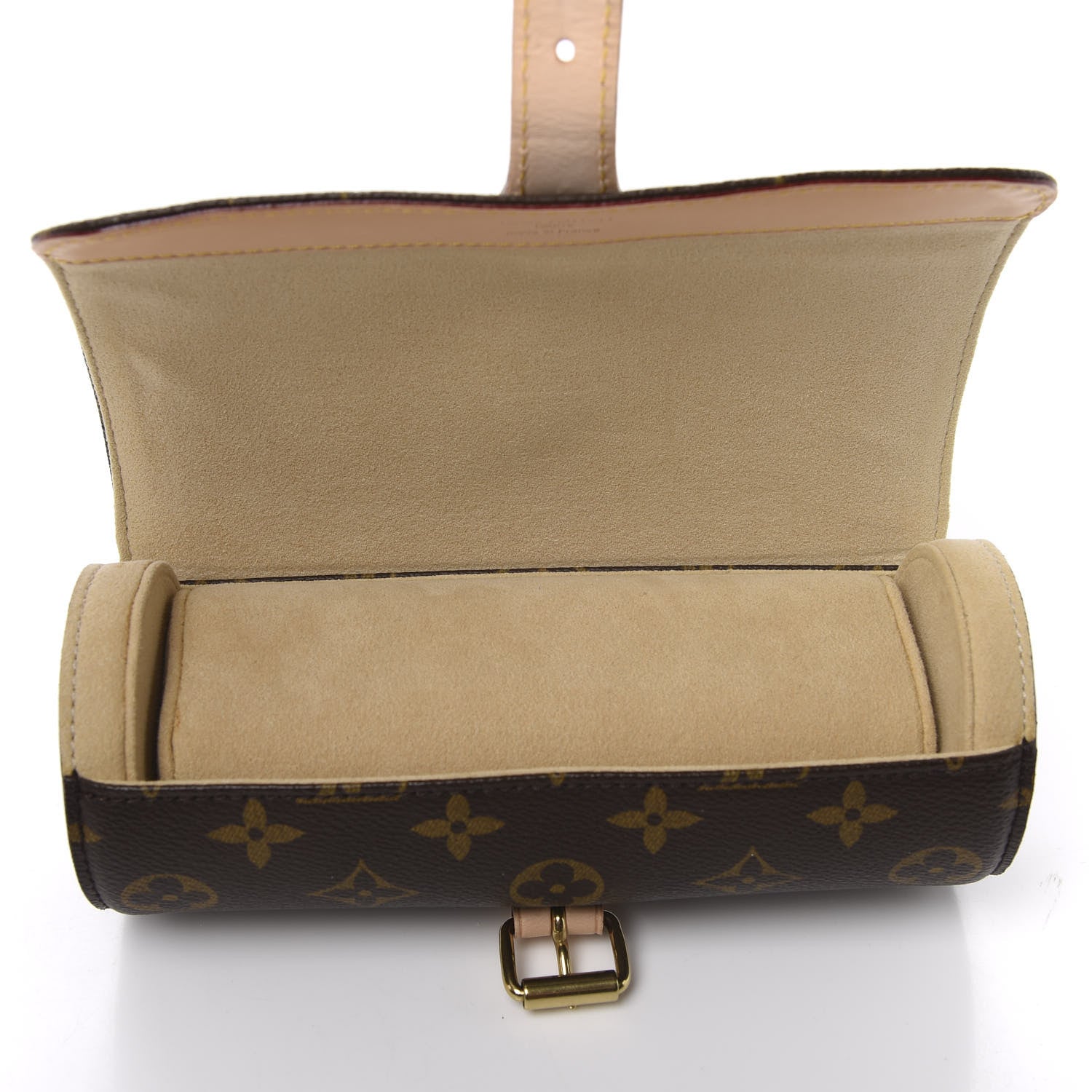 Louis Vuitton Monogram 3 Watch Travel Case 5 of 10