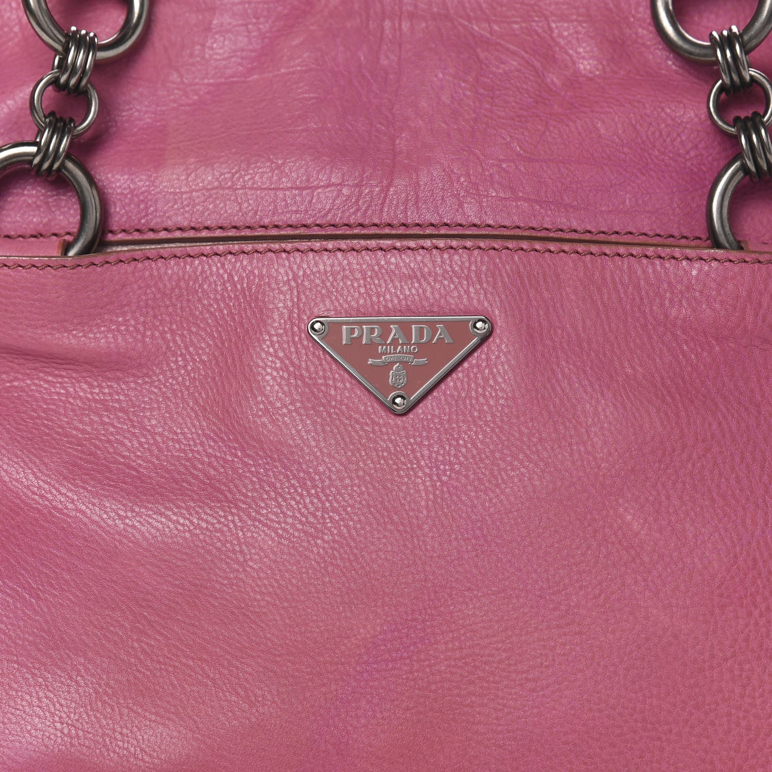 Prada Buffalo Tote Ciclamino 9 of 9