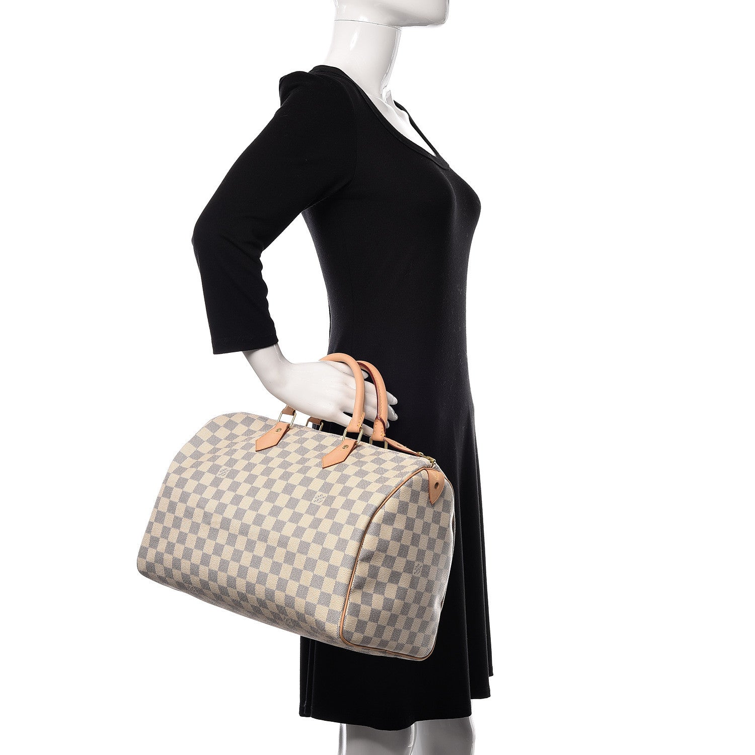 Louis Vuitton Damier Azur Speedy 35 2 of 10