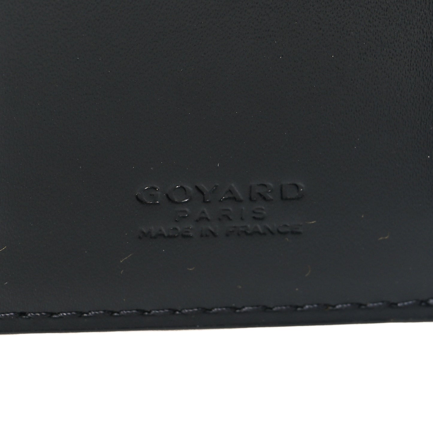 Goyardine Saint Pierre Card Holder Black