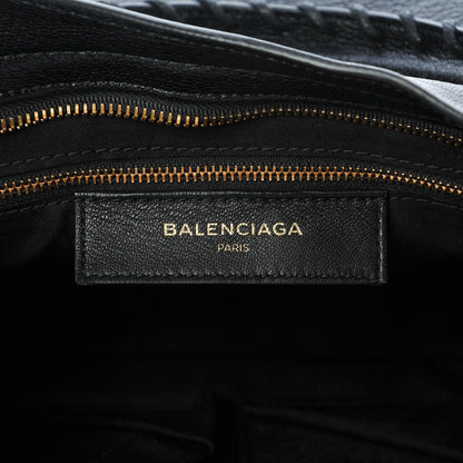 Balenciaga Chevre Gold Metallic Edge Hardware City Black 6 of 7