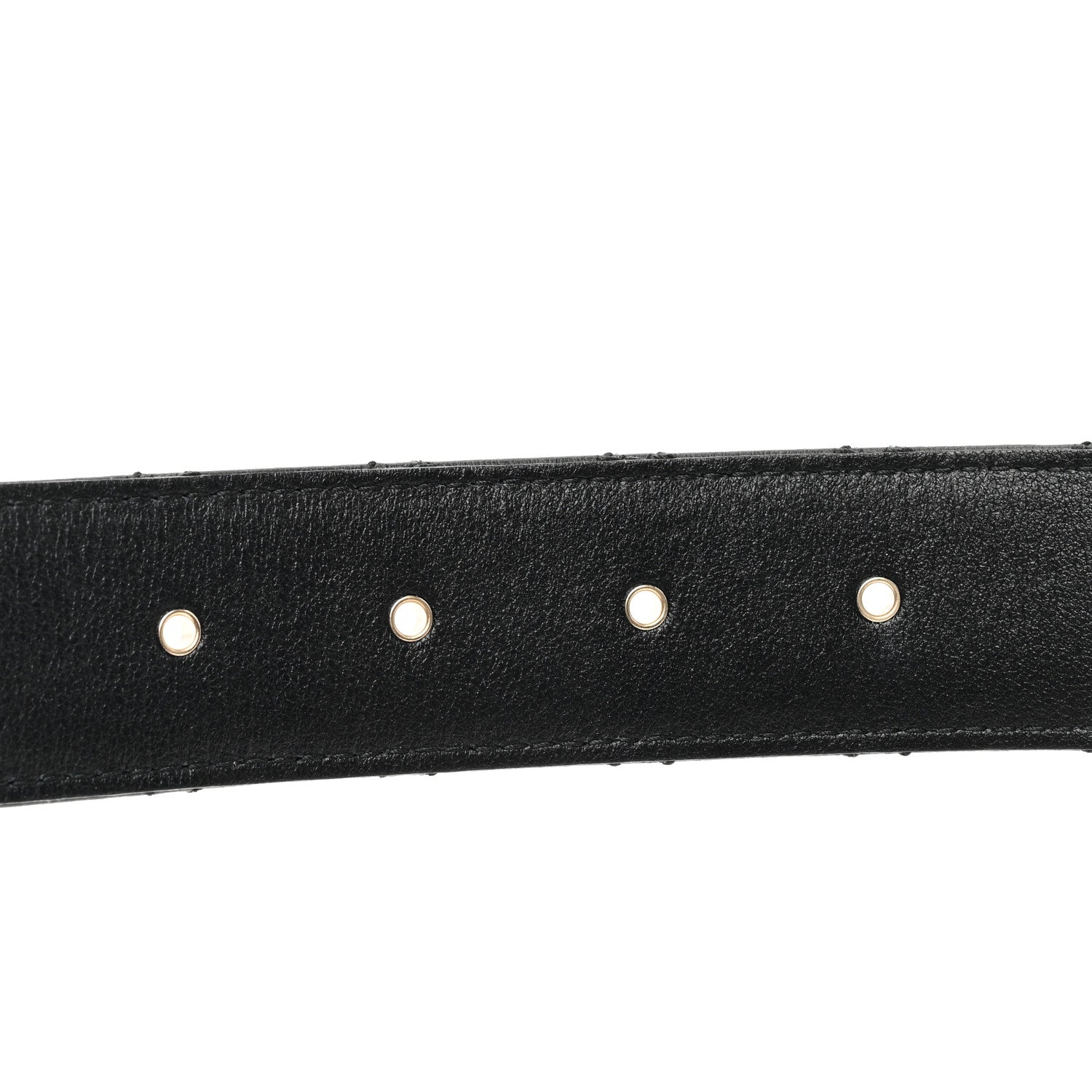 Chanel Calfskin Quilted CC Chain Belt 80 32 Black 4 of 5
