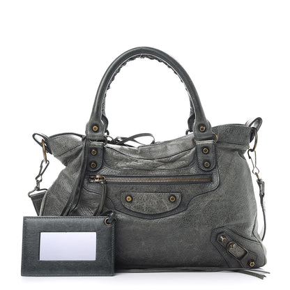 Balenciaga Agneau Classic Hardware Town Anthracite 1 of 13