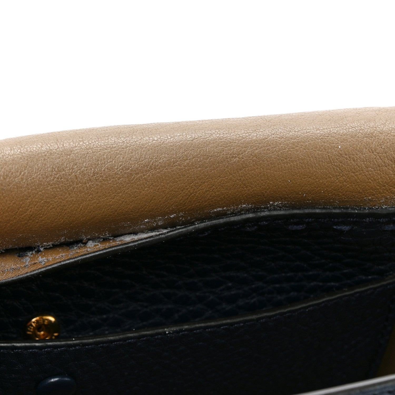 Fendi Cuoio Romano Selleria Baguette Indaco 14 of 14