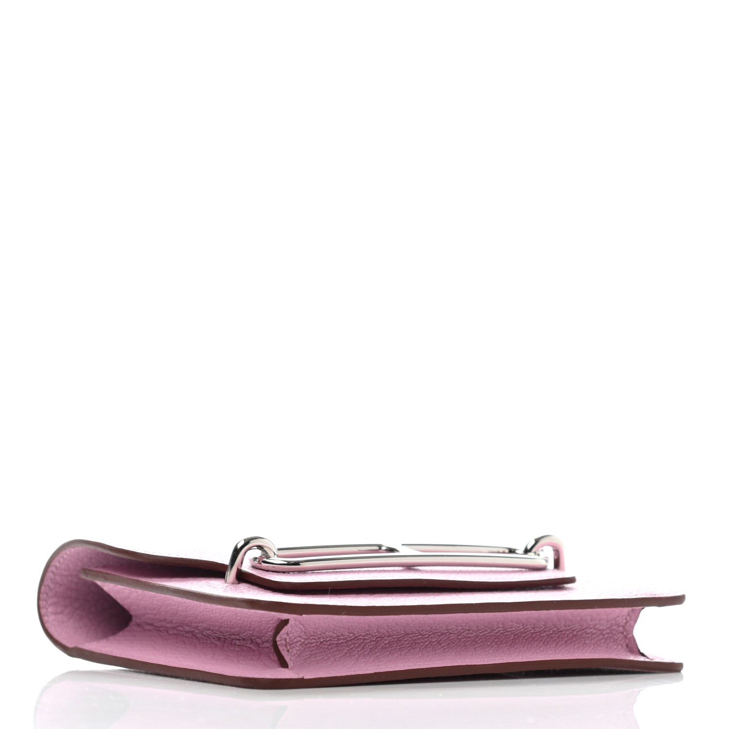 Hermes Chevre Mysore Roulis Slim Wallet Mauve Sylvestre 4 of 7