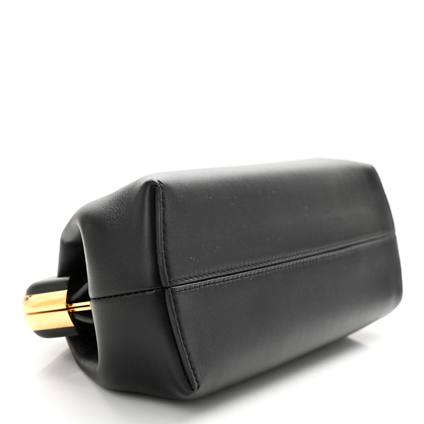 Shiny Nappa Small Fendi First Black