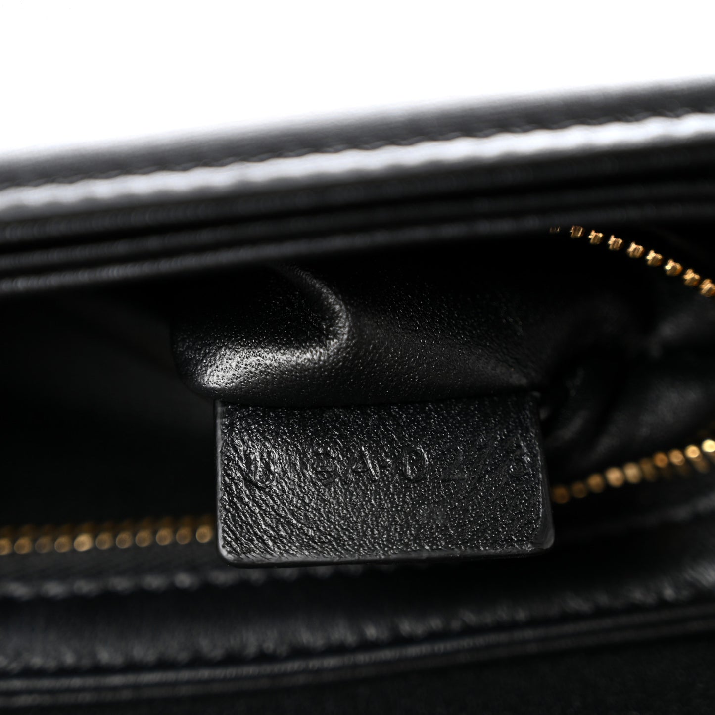 Shiny Calfskin Teen Triomphe Black