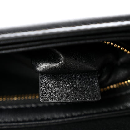 Celine Shiny Calfskin Teen Triomphe Black 7 of 12