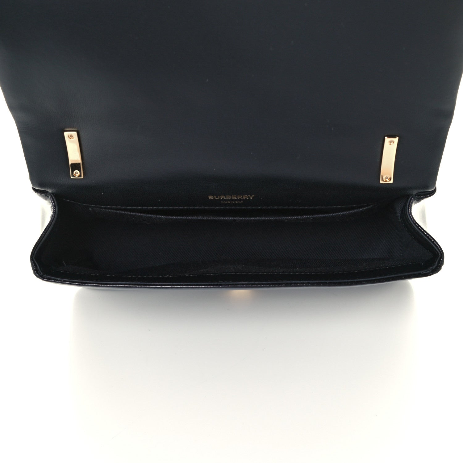 Burberry Patent Quilted Horseferry Print Small Lola Bag Black 5 of 10