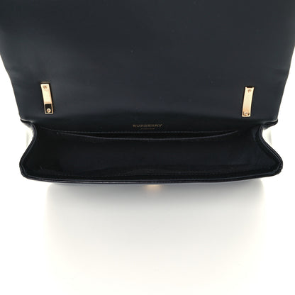 Burberry Patent Quilted Horseferry Print Small Lola Bag Black 5 of 10