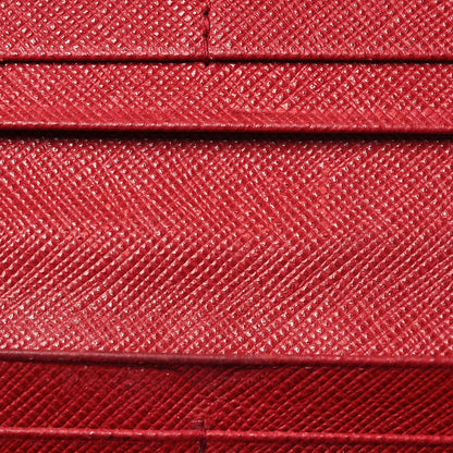 Prada Vitello Move Continental Flap Wallet Lacca 12 of 17