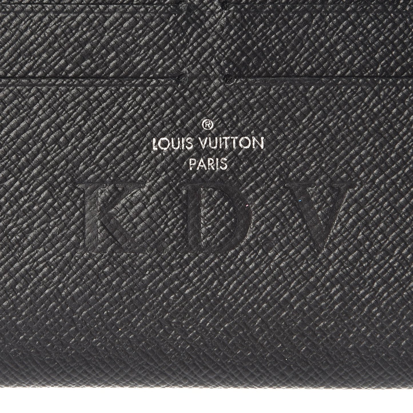 Calfskin Felicie Chain Wallet Card Holder Insert Black