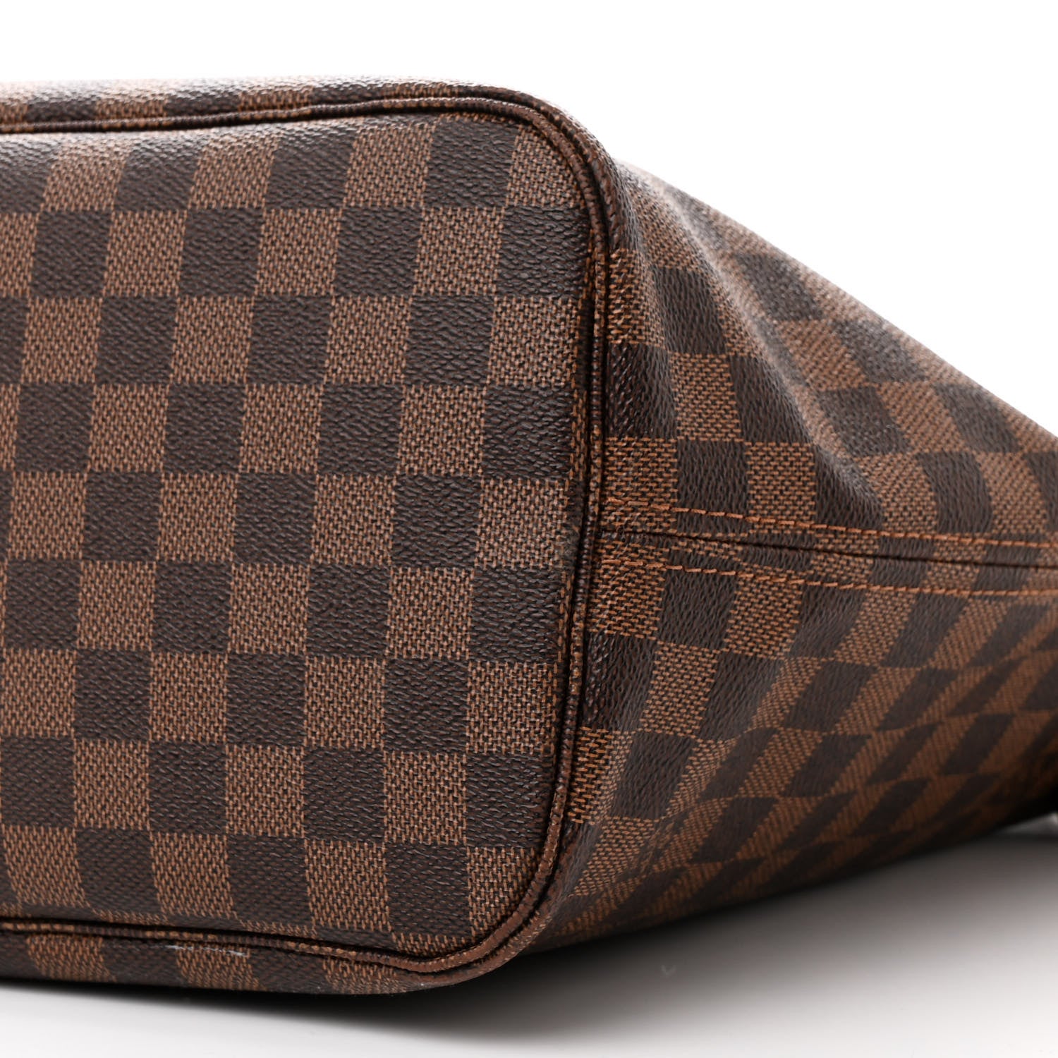 Louis Vuitton Damier Ebene Neo Neverfull MM Rose Ballerine 10 of 14