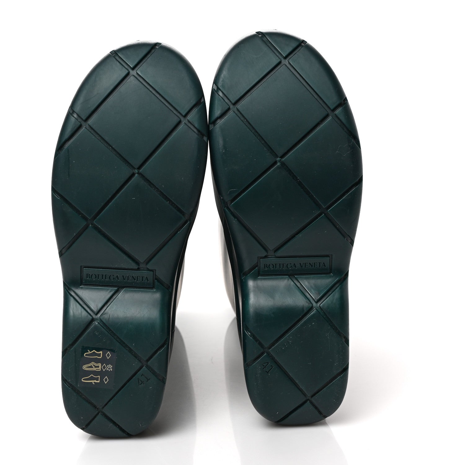 Bottega Veneta Rubber Puddle Knee Boots 41 Mallard 5 of 7