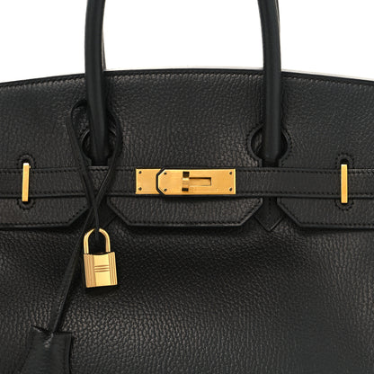 Hermes Ardennes Birkin 35 Black 8 of 12