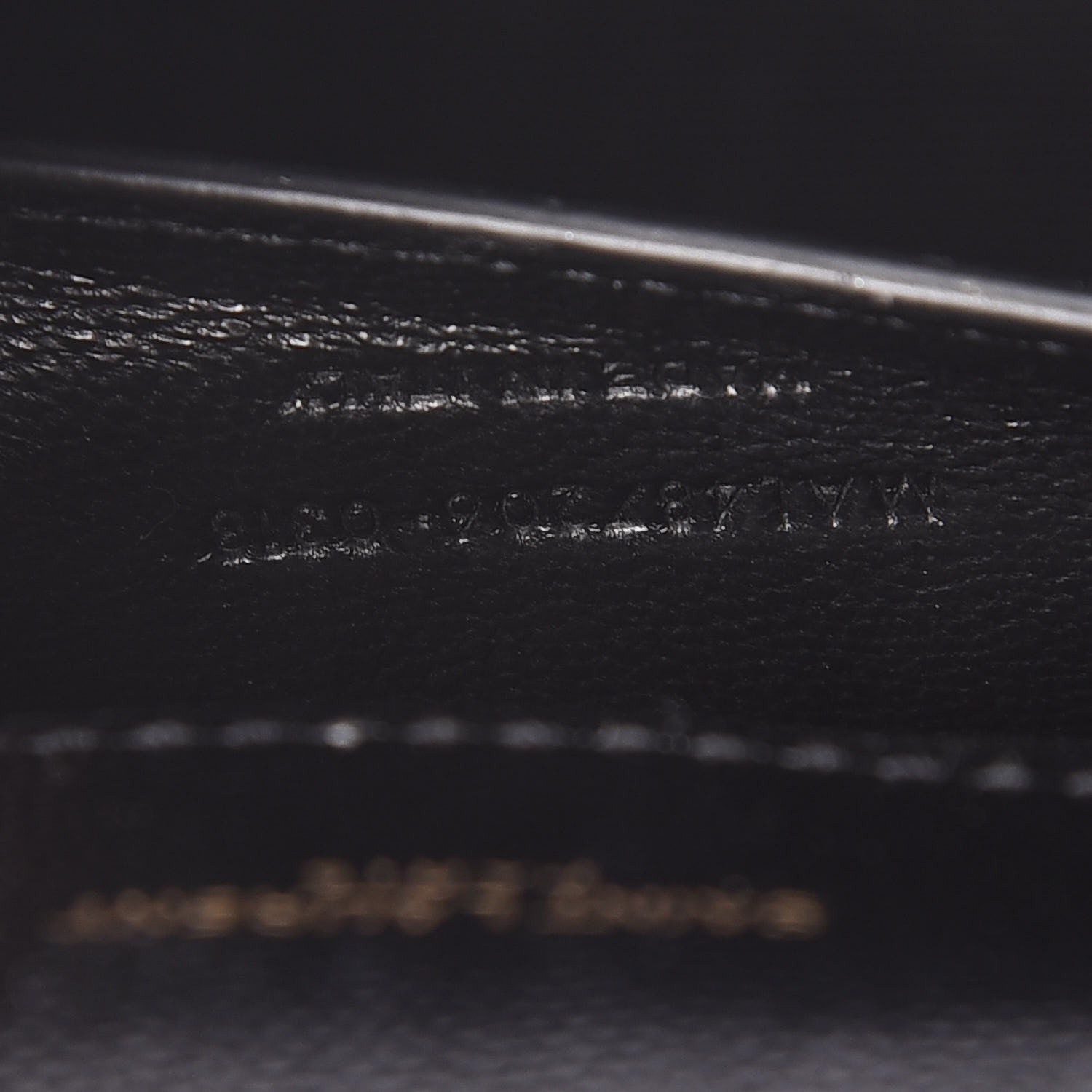 Saint Laurent Grain De Poudre Textured Mixed Matelasse Triquilt Medium Monogram Satchel Black 7 of 8