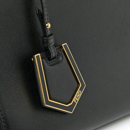 Fendi Vitello Elite Petite 2Jours Tote Black 16 of 19