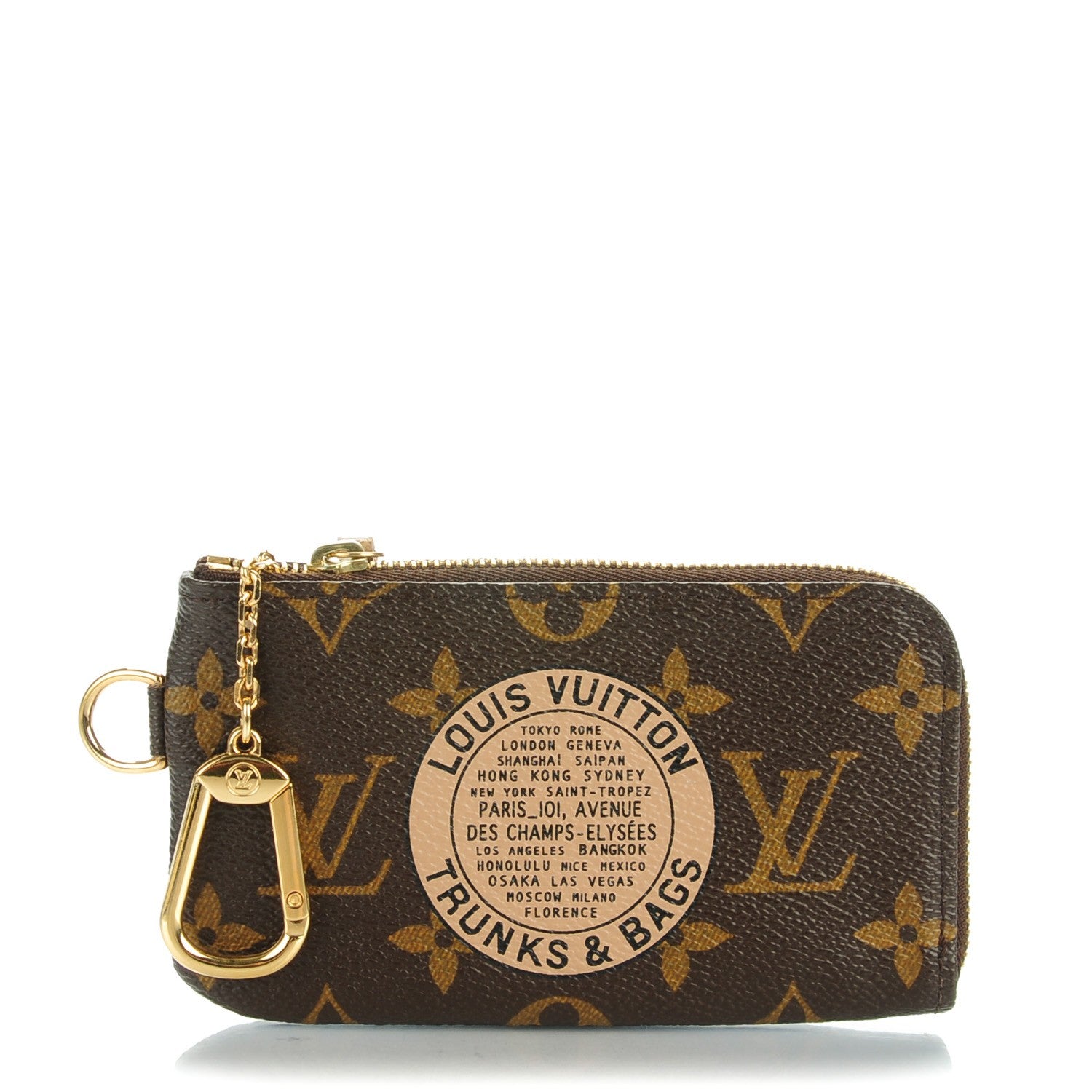 Louis Vuitton Monogram Complice Trunks and Bags Key Pouch Beige 1 of 7