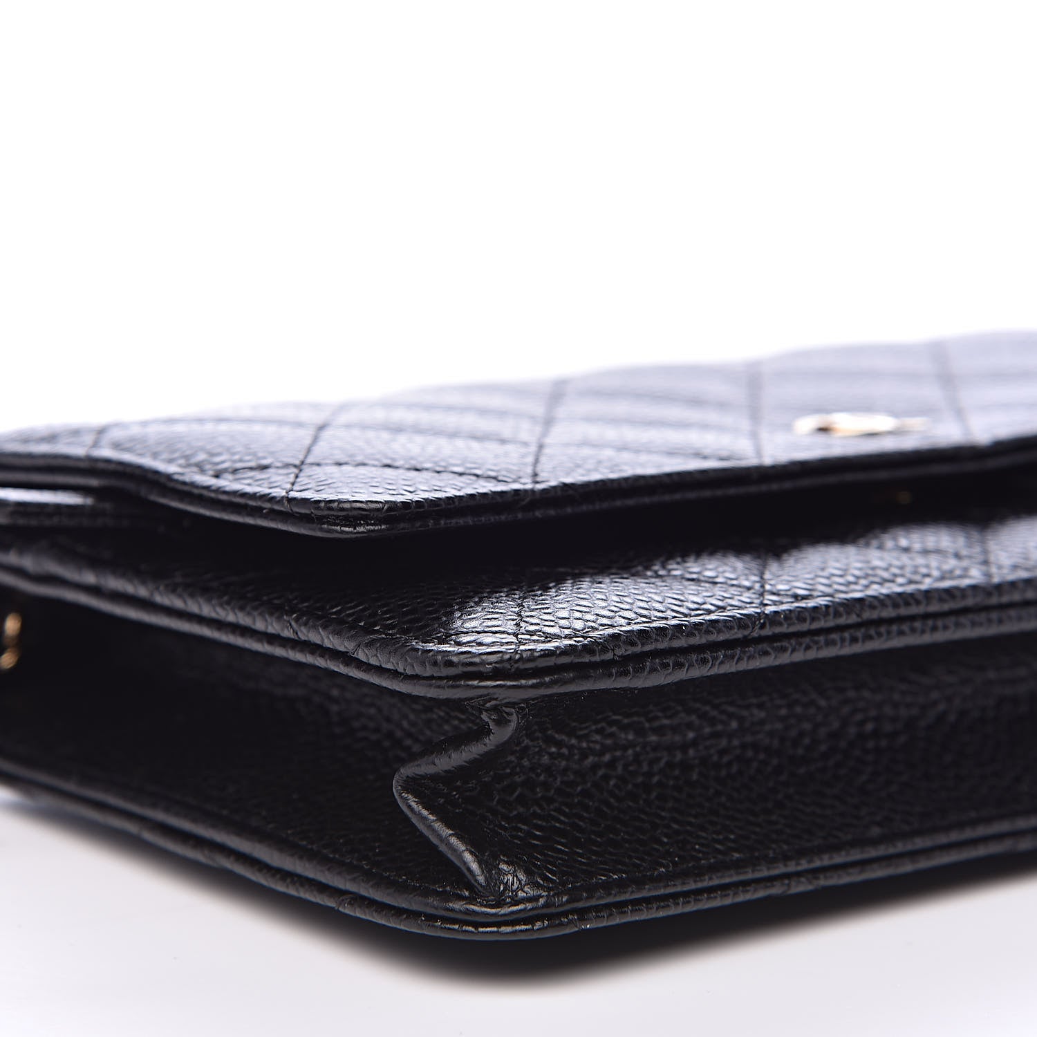 Chanel Caviar Quilted Wallet On Chain WOC Black 9 of 11