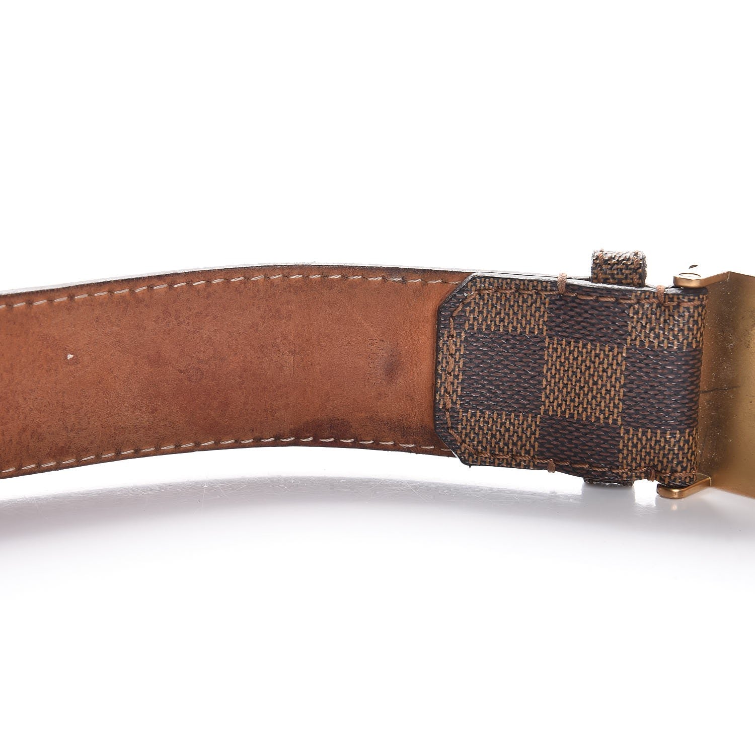 Louis Vuitton Damier Ebene Inventeur Belt 80 32 7 of 10