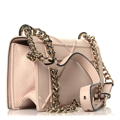 Christian Dior Grained Calfskin Small Diorama Flap Bag Pink 3 of 11