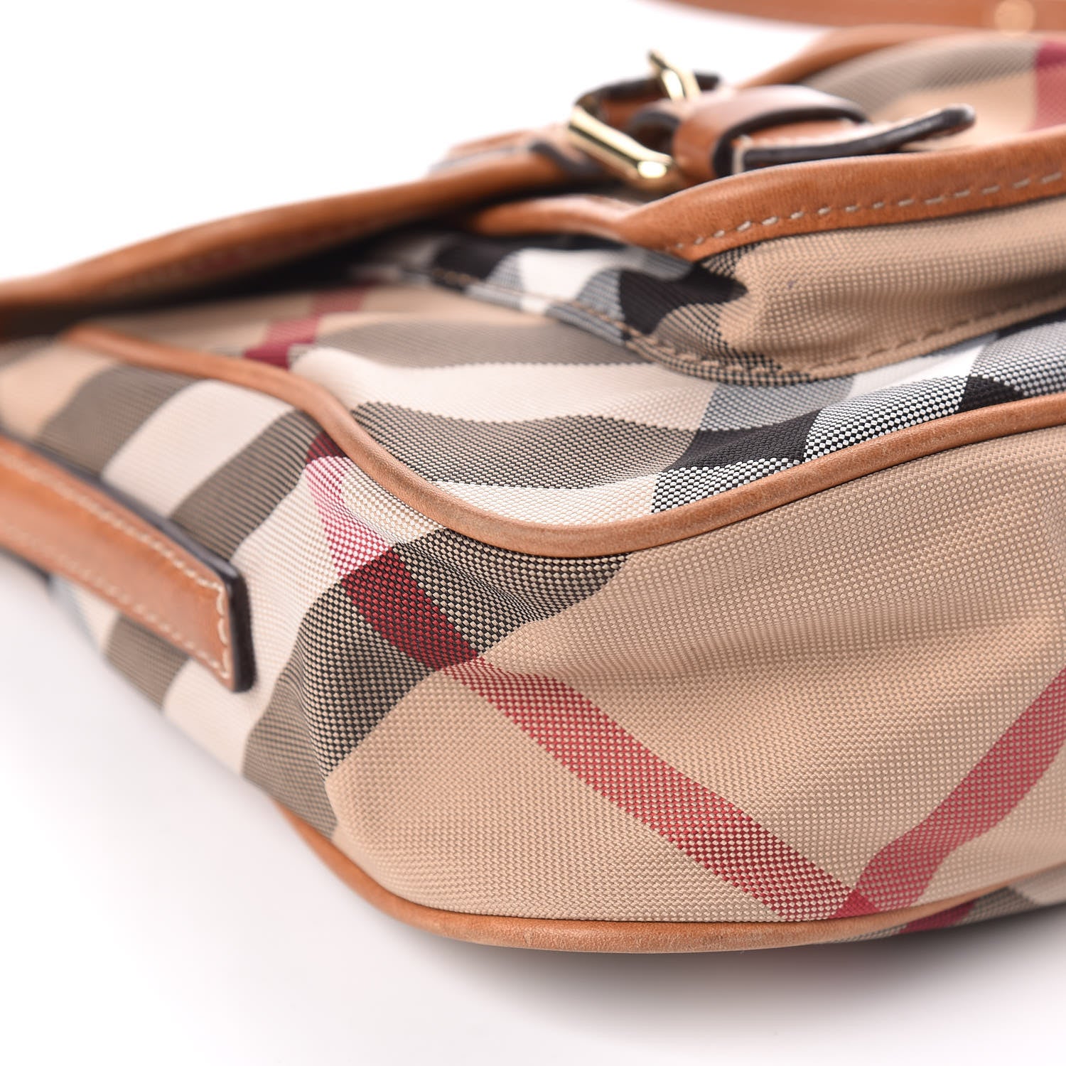 Burberry Nova Check Messenger Bag Brown 5 of 13