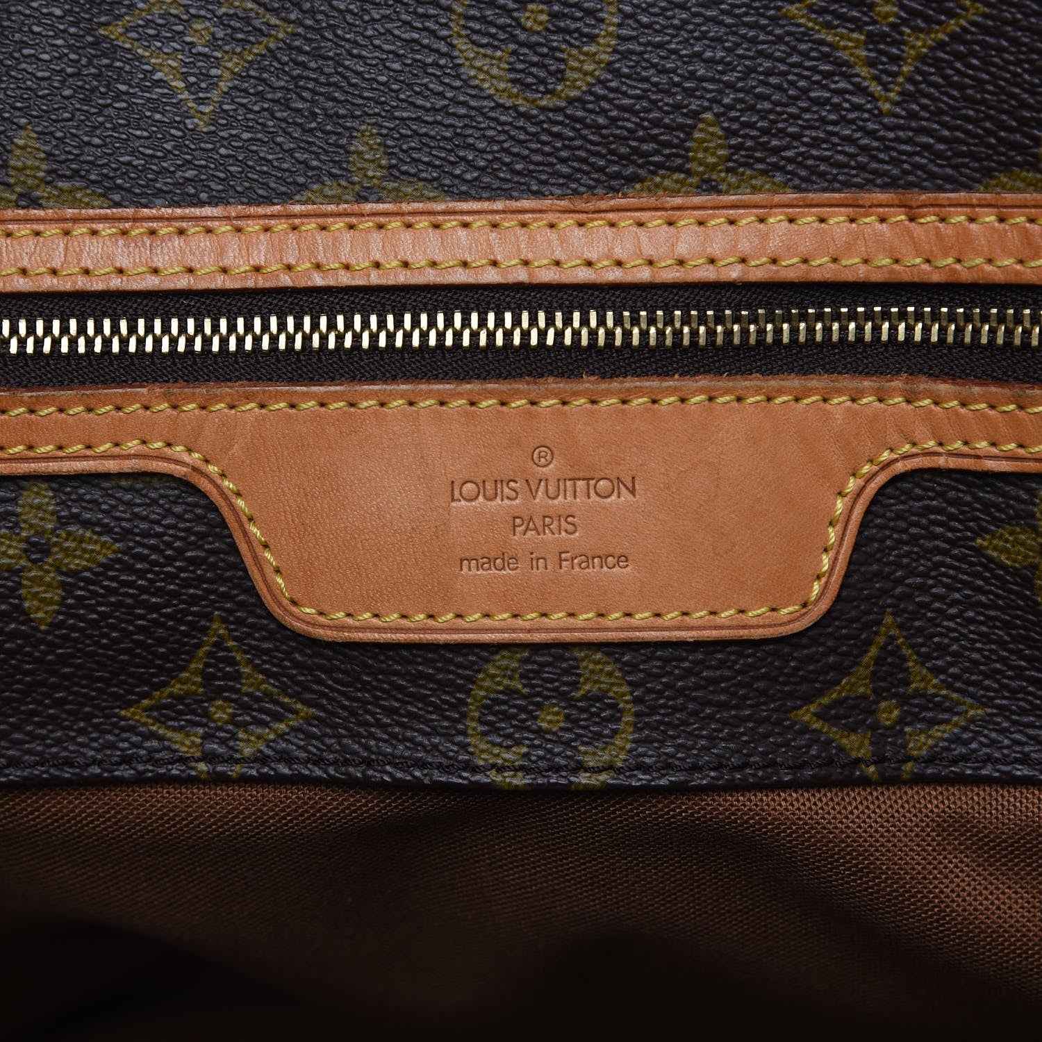 Louis Vuitton Monogram Sac Shopping Tote 6 of 12