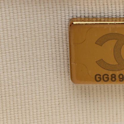 Chanel Caviar Quilted Wallet on Chain WOC White 8 of 12