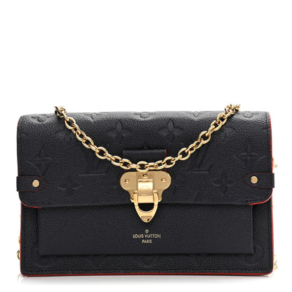 Louis Vuitton Empreinte Vavin Chain Wallet Marine Rouge 1 of 10