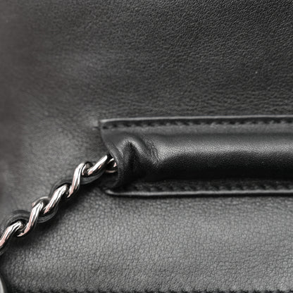 Chanel Patent Quilted Brilliant Wallet On Chain WOC Black 11 of 13