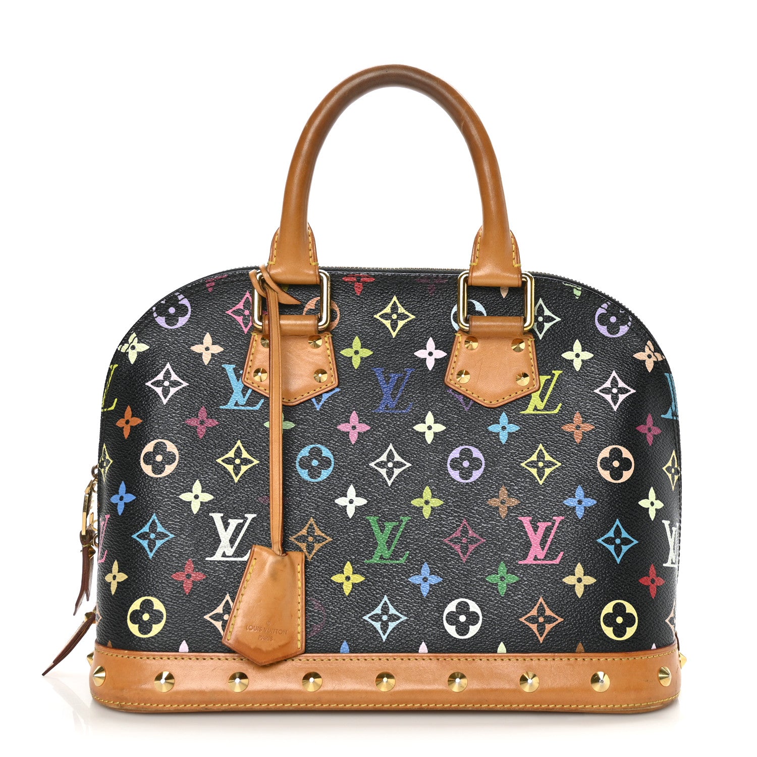 Louis Vuitton Monogram Multicolor Alma PM Black 1 of 9