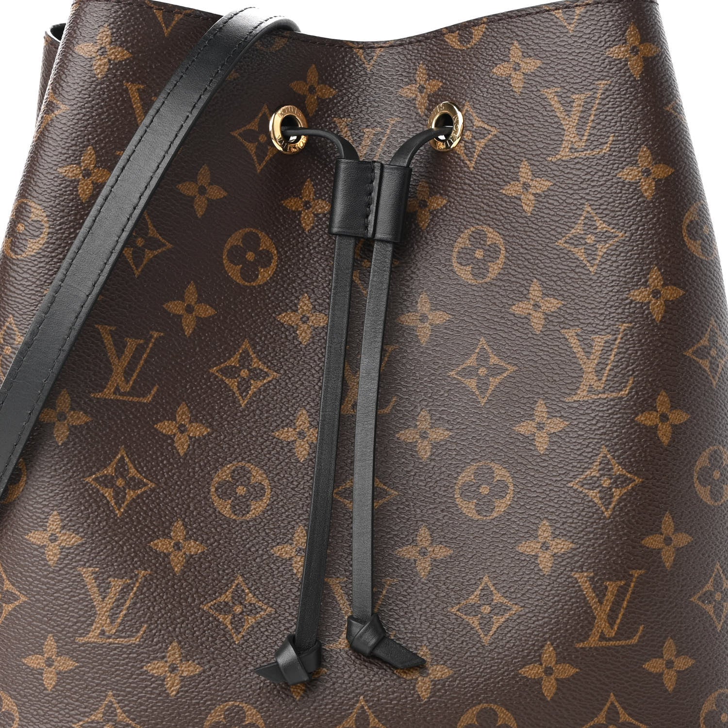 Louis Vuitton Monogram Neonoe MM Black 7 of 9