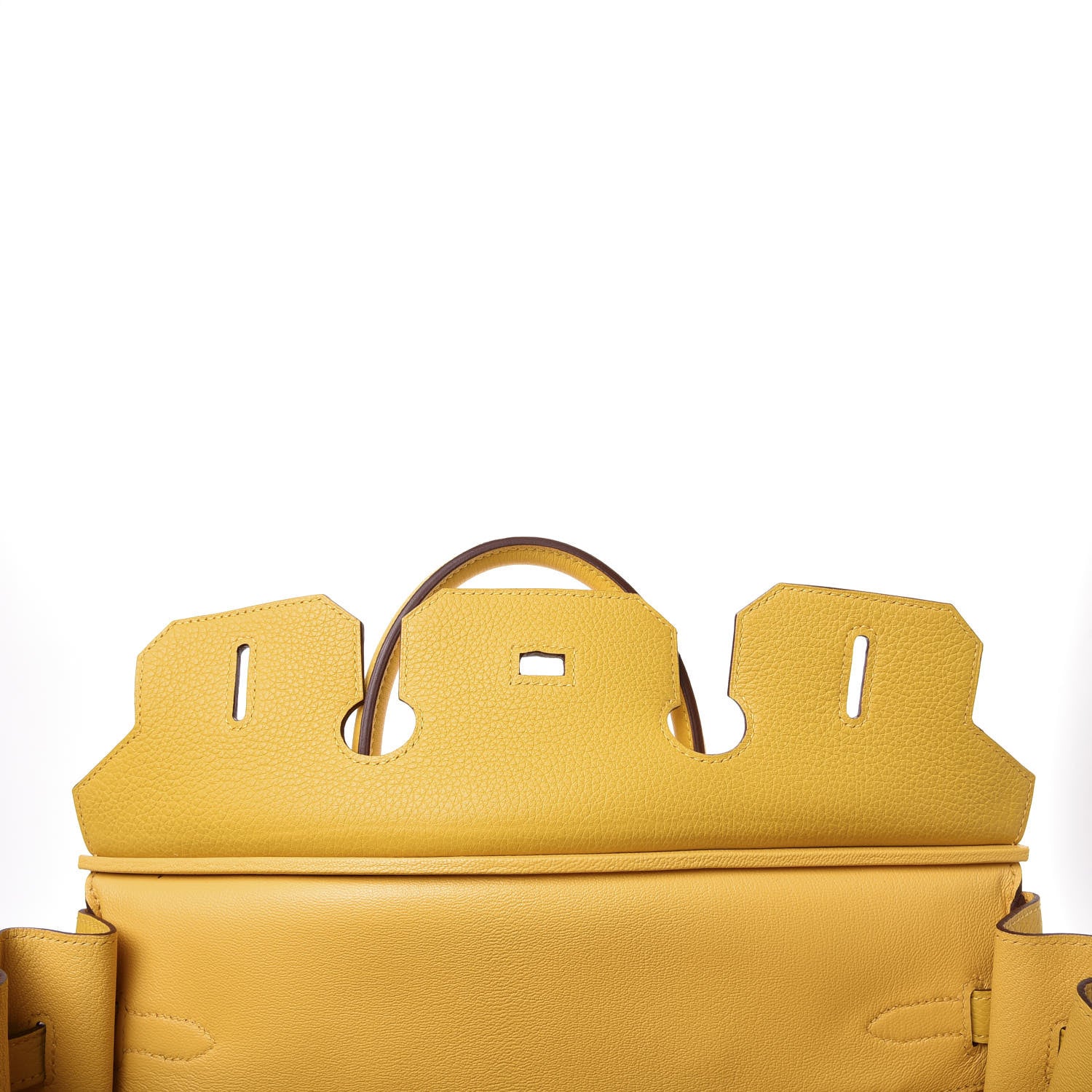 Hermes Taurillon Clemence Birkin 35 Soleil 16 of 32