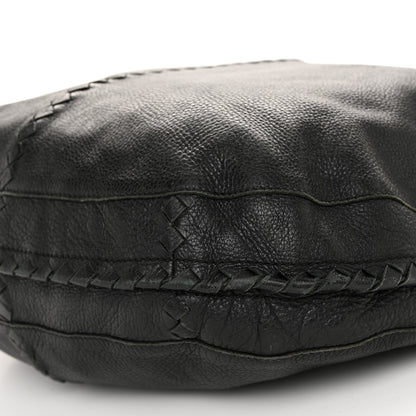 Bottega Veneta Cervo Deerskin Large Hobo Black 10 of 14