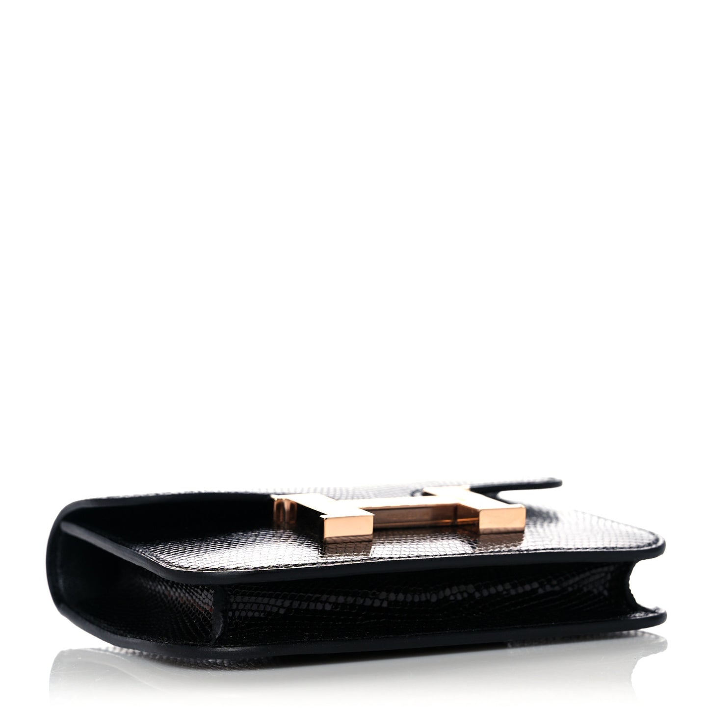 Lizard Constance Slim Wallet Black