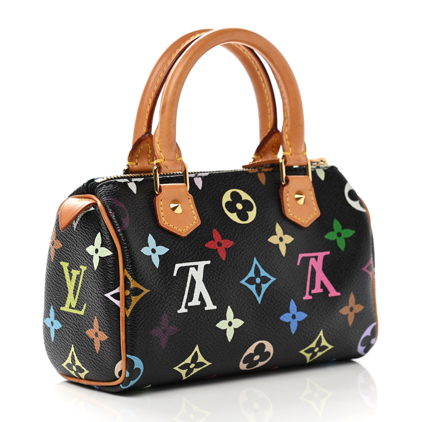 Monogram Multicolor Mini Sac HL Speedy Black