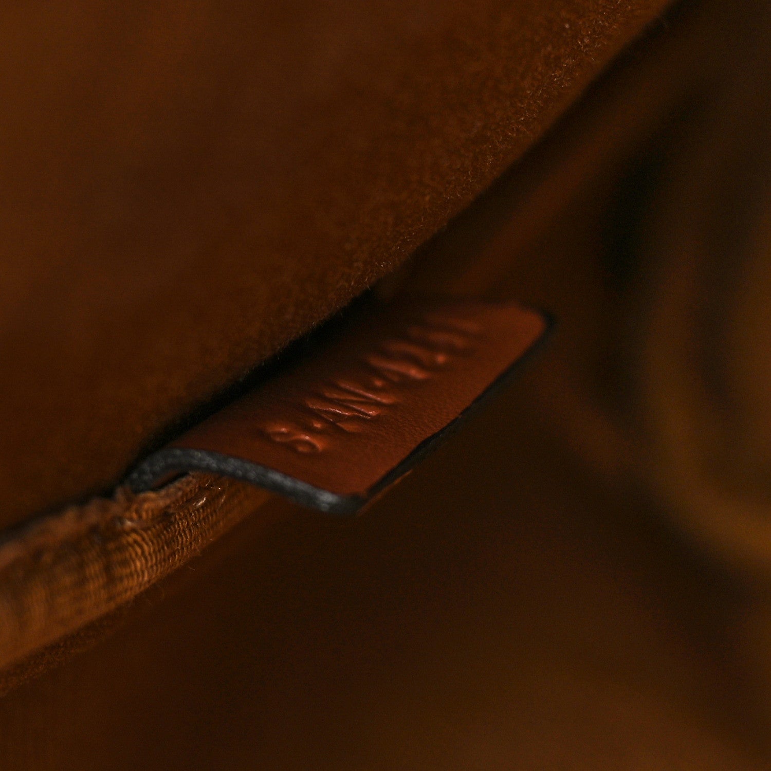 Celine Triomphe Canvas Calfskin Mini Folco Backpack Tan 6 of 9