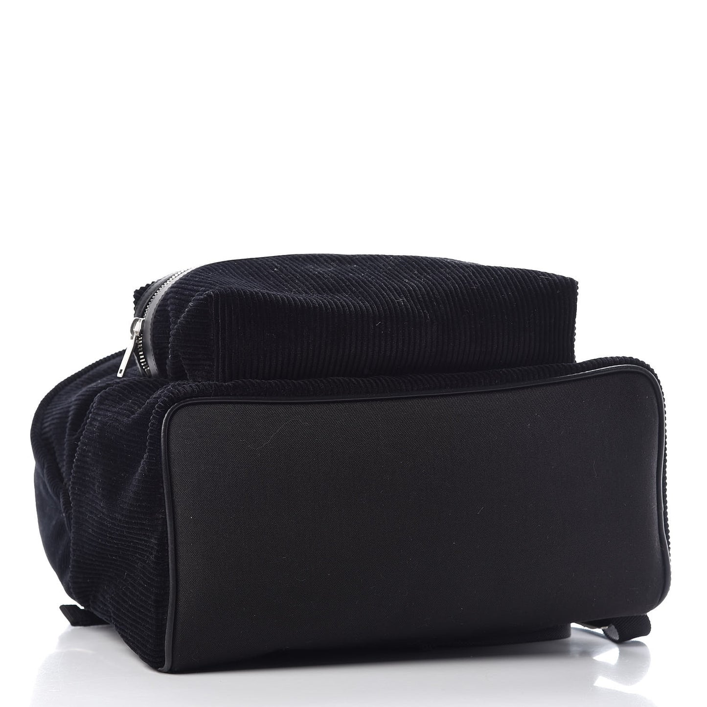 Velvet Corduroy City Backpack Black