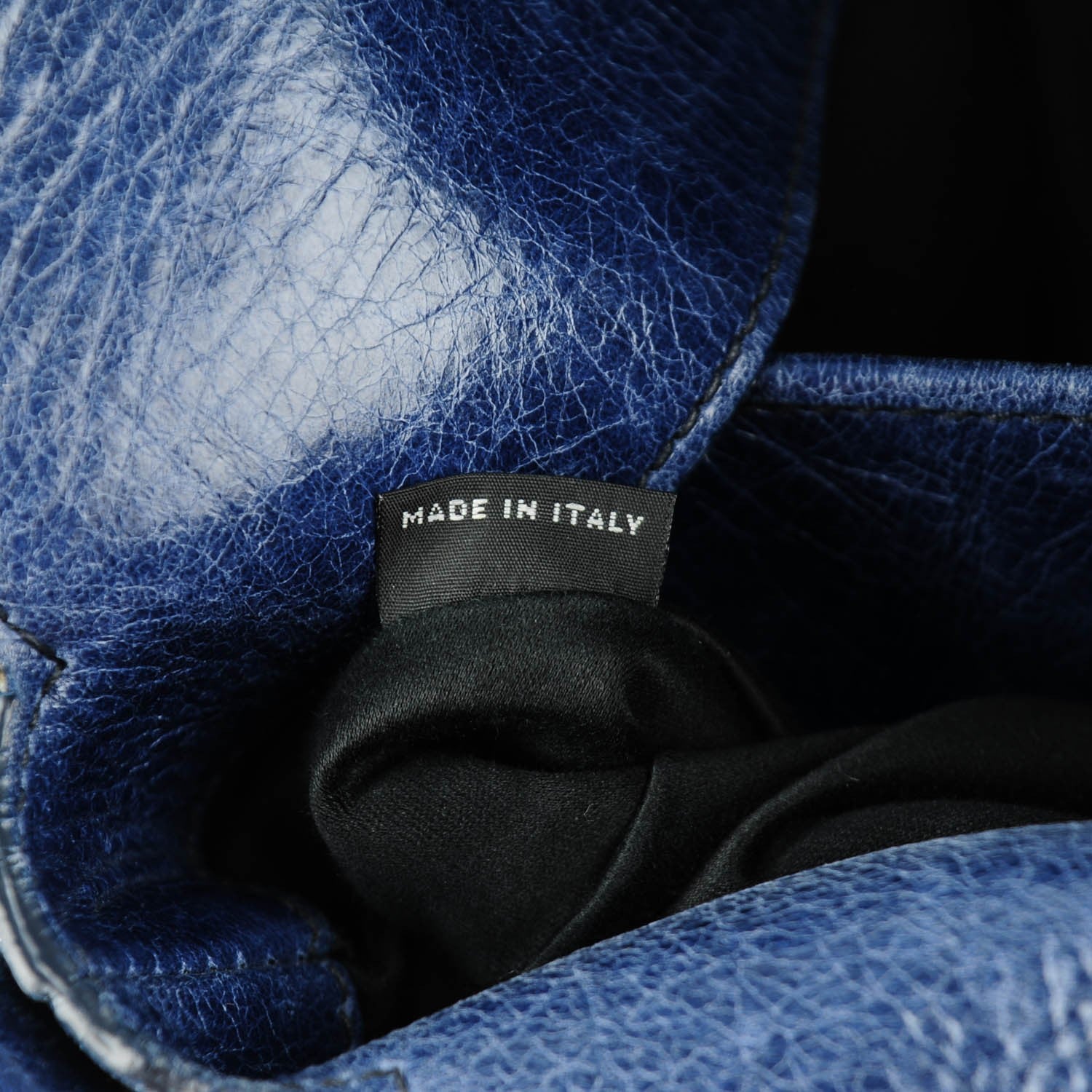 Miu Miu Vitello Lux Mini Bow Bag Bleuette 7 of 7
